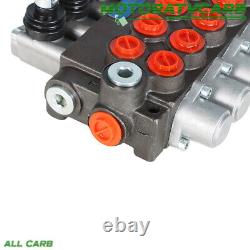 Vanne de commande directionnelle hydraulique ALL-CARB 3600Psi avec ports SAE, 5 bobines, 13 GPM