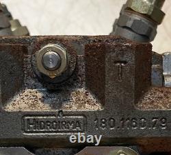 Vanne de commande directionnelle hydraulique Hidroirma 180.1160.79 Bucher 200011166014