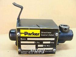 Vanne de commande directionnelle hydraulique PARKER D3MR4B