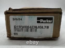 Vanne de commande directionnelle hydraulique Parker D1VW004CNJGL7B Nouvelle boîte ouverte