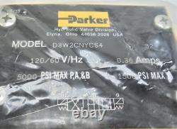 Vanne de commande directionnelle hydraulique Parker D3w2cnycs4