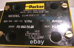 Vanne de commande directionnelle hydraulique Parker Hannifin D3W30BVYC 30 NEUVE (339)