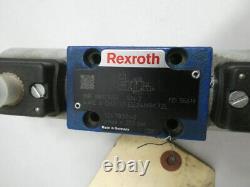 Vanne de commande directionnelle hydraulique Rexroth 4WE 6 D62/OFEG24N9K72L 350bar 24v-dc
