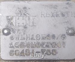 Vanne de commande directionnelle hydraulique Rexroth 4WEH10E40/6AG24N9ETK4V S043A-788