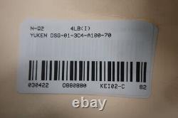 Vanne de commande directionnelle hydraulique Yuken DSG-01-3C4-A100-70 100v-ac