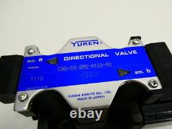 Vanne de commande directionnelle hydraulique Yuken DSG-03-2B2-A100-50