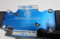 Vanne de commande directionnelle hydraulique Yuken Kogyo DSHG-06-2B2A-A100-53 100v-ac