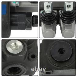 Vanne de commande directionnelle hydraulique à 2 tiroirs, centre ouvert, 32 GPM, 3600 PSI, neuve