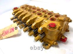 Vanne de commande directionnelle hydraulique à 7 bobines VICKERS authentique à double effet