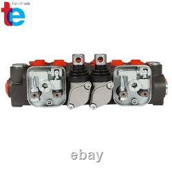 Vanne de commande directionnelle hydraulique pour pelleteuse de 11 GPM avec 4 joysticks, 6 tiroirs, neuve