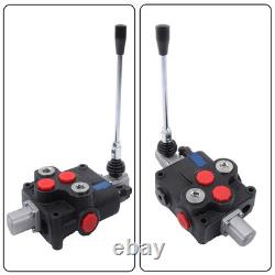 Vanne de contrôle directionnel à 1 bobine 32 GPM 3600 PSI hydraulique