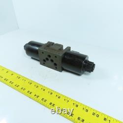 Vanne de contrôle directionnel à solénoïde hydraulique Northman SWH-G03-C2-D24-20-N 24V DC