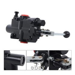 Vanne de contrôle directionnel automatique à retour à ressort pour fendeur de bûches hydraulique 2750 PSI