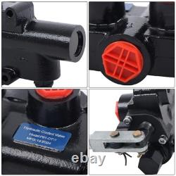 Vanne de contrôle directionnel automatique à retour à ressort pour fendeur de bûches hydraulique 2750 PSI