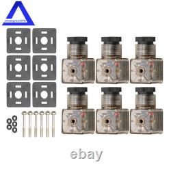 Vanne de contrôle directionnel électromagnétique monobloc hydraulique 3 voies, 13 GPM, 12V DC