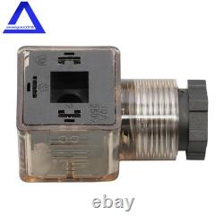 Vanne de contrôle directionnel électromagnétique monobloc hydraulique 3 voies, 13 GPM, 12V DC