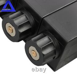 Vanne de contrôle directionnel électromagnétique monobloc hydraulique 3 voies, 13 GPM, 12V DC