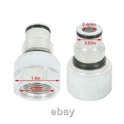 Vanne de contrôle directionnel hydraulique 2 spool 21GPM avec joystick / prise de conversion