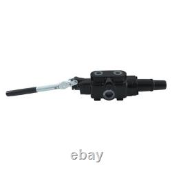 Vanne de contrôle directionnel hydraulique 30 GPM 3500 PSI entrée supérieure 3/4 NPT sortie 1/2 NPT