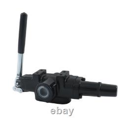 Vanne de contrôle directionnel hydraulique 30 GPM 3500 PSI entrée supérieure 3/4 NPT sortie 1/2 NPT