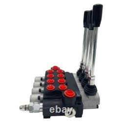 Vanne de contrôle directionnel hydraulique 4 voies 13 GPM vanne à spool réversible