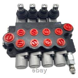 Vanne de contrôle directionnel hydraulique 4 voies 13 GPM vanne à spool réversible