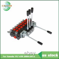 Vanne de contrôle directionnel hydraulique 7 tiroirs 11GPM 40L interface BSPP 1/2 port