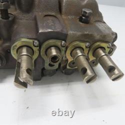 Vanne de contrôle directionnel hydraulique CMC DD 30 à 4 bobines pour chariot élévateur CPN 6R 6267