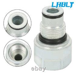 Vanne de contrôle directionnel hydraulique LABLT 6 Spool 21 GPM pour pelle rétro + conversion