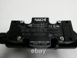 Vanne de contrôle directionnel hydraulique Nachi SS-G01-E3X-R-C1-31