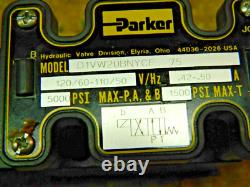 Vanne de contrôle directionnel hydraulique PARKER D1VW20BNUCF-75 120/60-110/50
