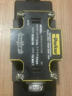 Vanne de contrôle directionnel hydraulique PARKER D3W11CNYC56