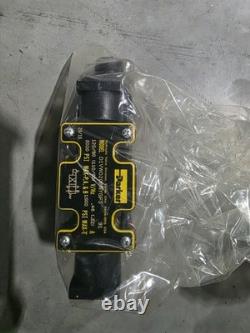 Vanne de contrôle directionnel hydraulique Parker D1VW020DNYGF5 5000PSI 120/110V (b112)