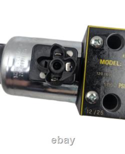 Vanne de contrôle directionnel hydraulique Parker D3W004CNYWS3 à solénoïde à 3 positions