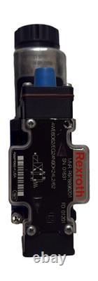 Vanne de contrôle directionnel hydraulique Rexroth 24V solénoïde 4WE6D62 EG24N9DK24L2/62