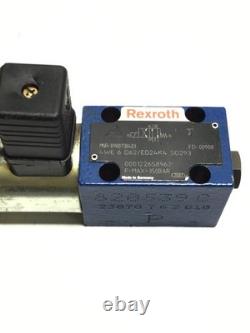 Vanne de contrôle directionnel hydraulique Rexroth 4WE 6 D62/EG24K4 S0293