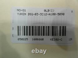 Vanne de contrôle directionnel hydraulique Yuken DSG-03-3C12-A100-5090