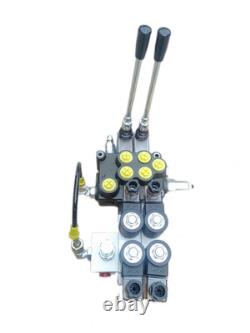 Vanne de contrôle directionnel hydraulique à 1 spool télécommandée sans fil 13GPM 24V 2900PSI