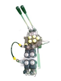 Vanne de contrôle directionnel hydraulique à 1 spool télécommandée sans fil 13GPM 24V 2900PSI
