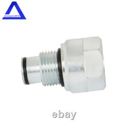 Vanne de contrôle directionnel hydraulique à 6 bobines pour rétroexcavatrice 11 GPM + Adaptateur de conversion