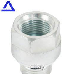 Vanne de contrôle directionnel hydraulique à 6 bobines pour rétroexcavatrice 11 GPM + Adaptateur de conversion