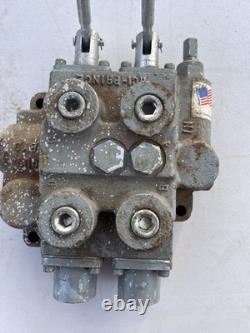 Vanne de contrôle directionnel hydraulique à deux bobines HCI-Prince C-482