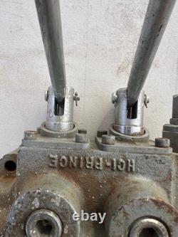 Vanne de contrôle directionnel hydraulique à deux bobines HCI-Prince C-482