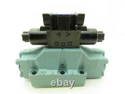 Vanne de contrôle directionnel hydraulique à solénoïde Nachi DSS-G06-C6-R-D2-E12 24VDC D08