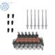 Vanne De Contrôle Directionnel Hydraulique Double Effet 13gpm 3600psi Ports Sae 6spool