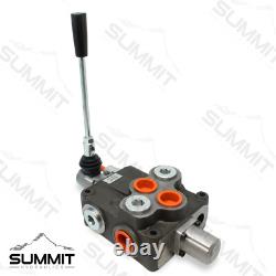 Vanne de contrôle directionnel hydraulique monobloc, 1 tiroir, 31 GPM