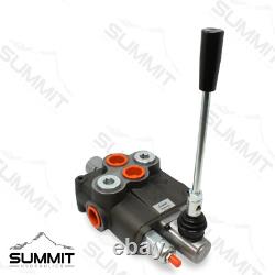 Vanne de contrôle directionnel hydraulique monobloc, 1 tiroir, 31 GPM