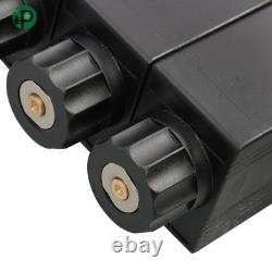 Vanne de contrôle directionnel solénoïde monobloc hydraulique 12V, 3 tiroirs, 13 GPM