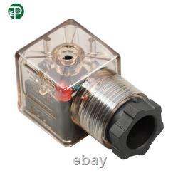 Vanne de contrôle directionnel solénoïde monobloc hydraulique 12V, 3 tiroirs, 13 GPM