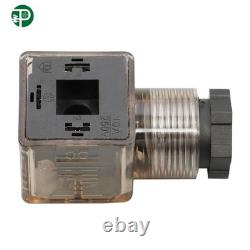 Vanne de contrôle directionnel solénoïde monobloc hydraulique 12V, 3 tiroirs, 13 GPM